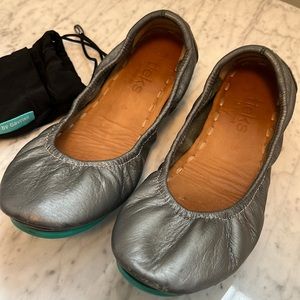 Tieks by Gavrieli in Metallic Pewter